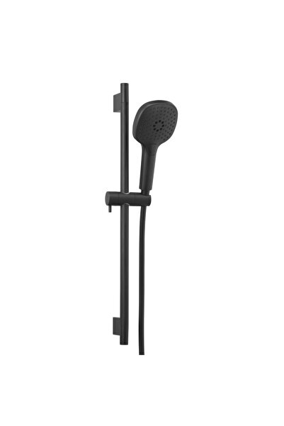 CELESTA Set de duș Modum 1010515 cu șină glisantă, duș de mână și suport, neg...