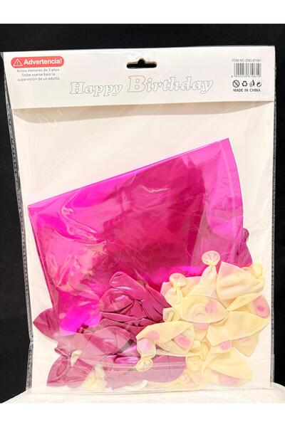ENG PARTİ DÜNYASI 41 Piece Birthday Set - Happy Birthday Set |   Eng-B1061 |