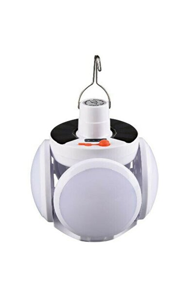 Tescomak Solar Lamp With Battery 4 Folding Arms 5 Lighting Levels