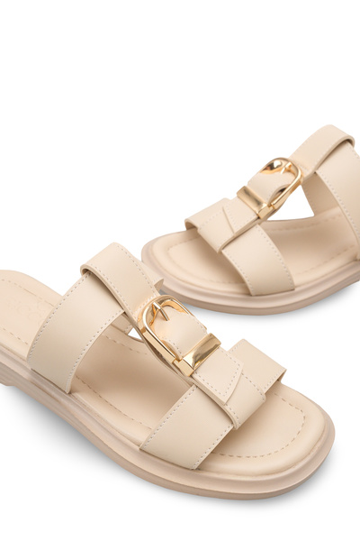 Riccon Women's Slipper 0012284 Beige Skin