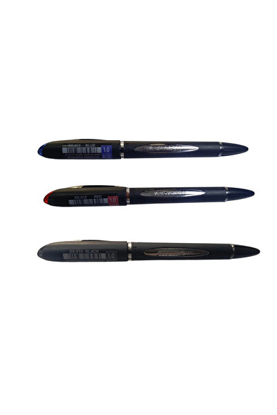 UNİ-BALL UNİBALL JETSTREAM 1.0 HIZLI YAZI KALEMİ MAVİ-KIRMIZI-SİYAH (SX-210 )...
