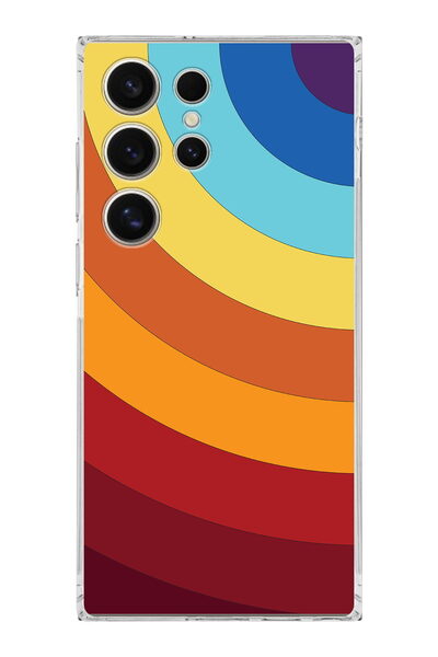 PrintiFy Samsung S26 Ultra Compatible Camera Protected Colorful a Design Tran...