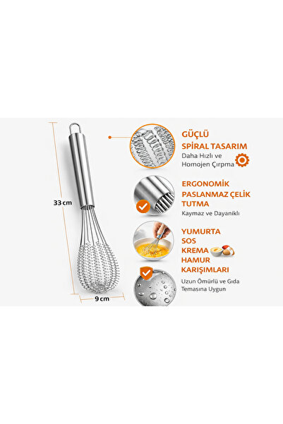 LEONEV Stainless steel whisk