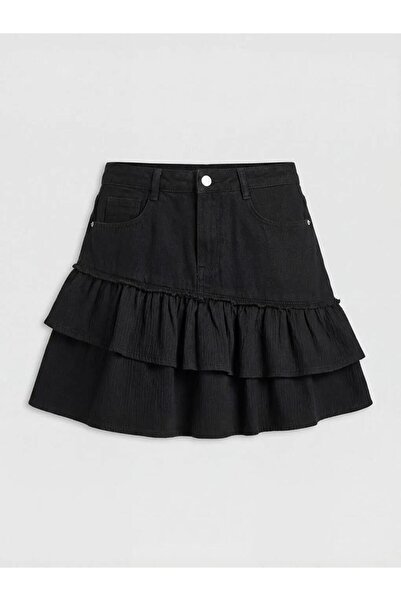 LC Waikiki Girl's Layered Jean Skirt (S6)