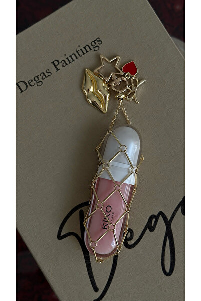 sua.co Lip Gloss Çanta Charmı Çanta Aksesuarı