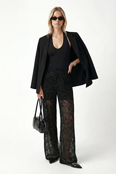 Ritnice Women's Mandy Shorts a Lined Ç Floral Print Flock B Printed t Sheer W...