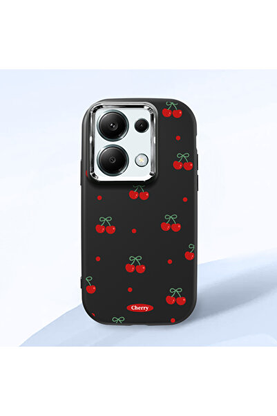 ucuc حافظة سيليكون سوداء متوافقة مع Redmi Note 13 Pro 4G مع حماية للكاميرا ما...