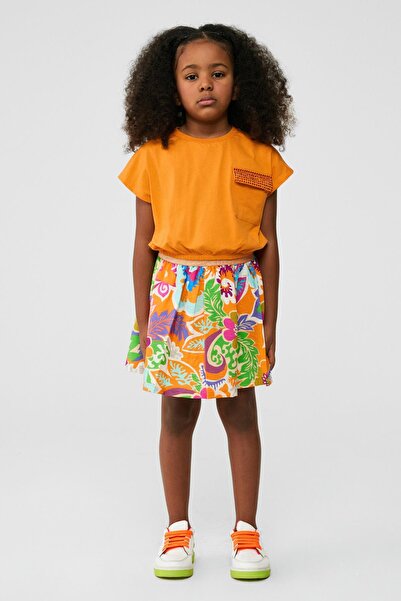Tyess BG Store Djevojačka narandžasta majica