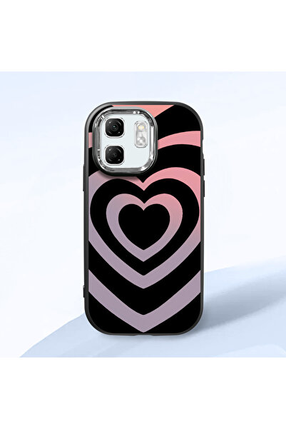 ucuc حافظة سيليكون سوداء متوافقة مع هاتف Infinix Smart 9 مزودة بـ ماصّ للصدما...