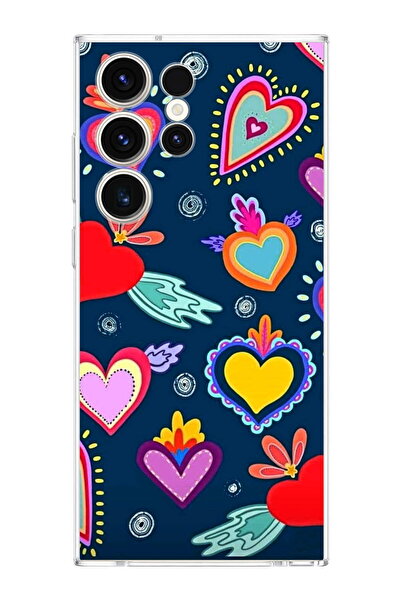 PrintiFy 1mm Slim Fit Retro Colors 3 Printed Transparent Case Compatible with...