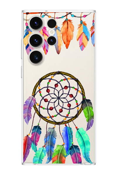 PrintiFy 1mm Slim Fit Nazar Boncuğu 6 Printed Transparent Case Compatible wit...