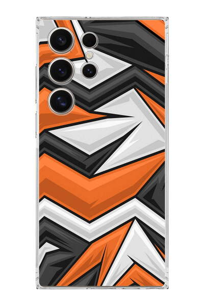 PrintiFy Samsung S26 Ultra Compatible Transparent Silicone Case with Camera P...