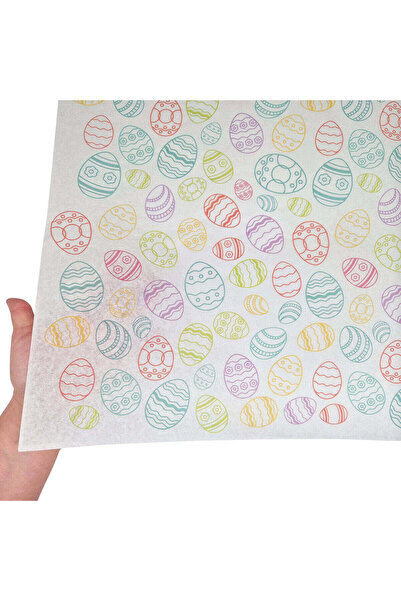 Papette Set 50 buc Hârtie de mătase model Paște Sweet Egg Parade 28g – format...