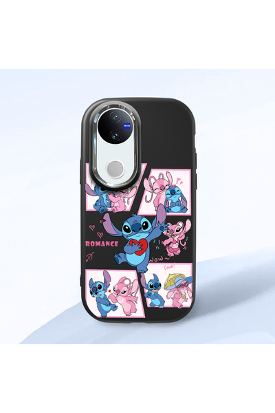 ucuc حافظة سيليكون سوداء متوافقة مع ماصّ للصدمات كاميرات من Vivo V50 مع حماية...