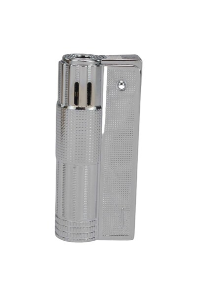 Als Modern Muhtar Tipi Metal Jet Çakmak – Gazlı Torch (Pürmüzlü) Güçlü Alev, ...