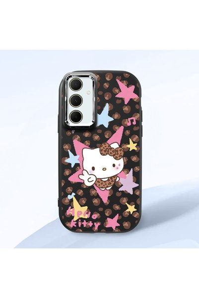 ucuc Samsung Galaxy A35 Compatible Shock-Absorbing Camera Protected Black Sil...