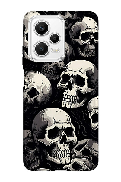 lelia حافظة هاتف شفافة متوافقة مع Poco X5 5G مطبوع |   المجموعة: دارك فورس دو...