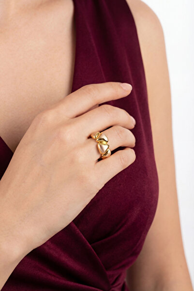 Çelikoğlu Kuyumculuk 14 AYAR ALTIN KALPLİ YÜZÜK 2,55 GR