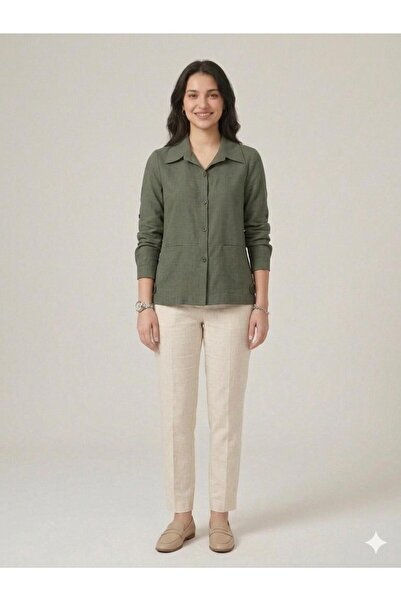 Ekol Cep Detaylı Gömlek 7102