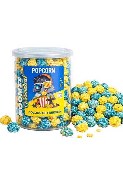 UkrainaSHOP Popcorn Caramelizat Crocant COLORS OF FREEDOM 90 g