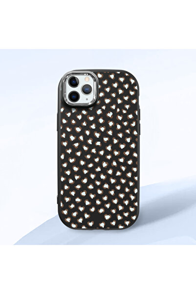 ucuc حافظة سيليكون سوداء متوافقة مع هاتف iPhone 11 Pro Max مع حماية للكاميرا ...