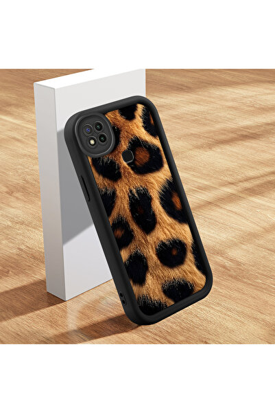 ARTISHELL Redmi 9C/10A Uyumlu Şık vahşi leopar desenli yüksek kaliteli siliko...