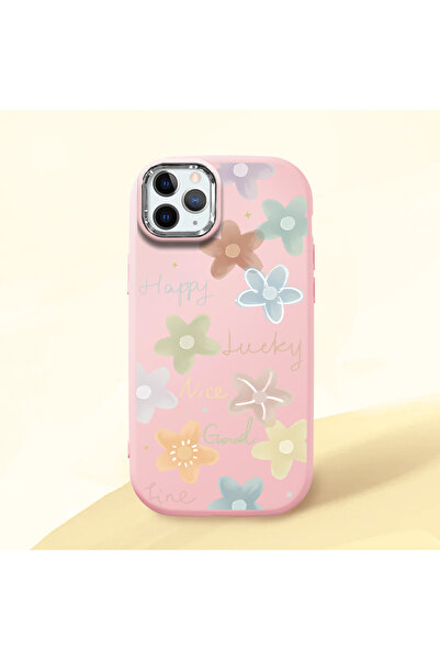 ucuc حافظة سيليكون وردية متوافقة مع هاتف iPhone 11 Pro Max مع حماية للكاميرا ...