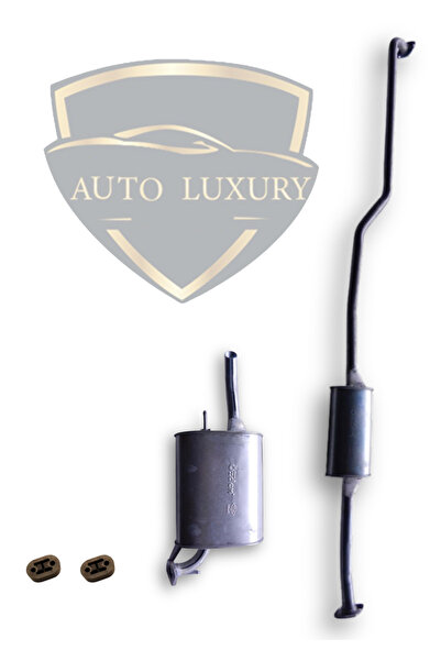 AUTO LUXURY Toyota Corolla 1.3 1.6 GLI (92-98) Orta ve Son Susturucu Seti - B...