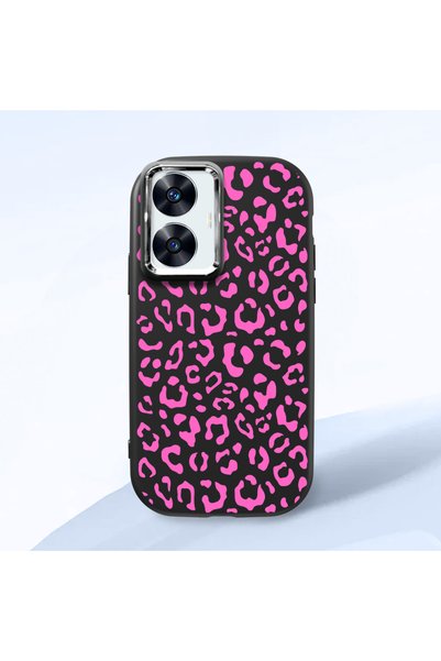 ucuc Realme C55 Compatible Shock-Absorbing Camera Protected Black Silicone Ca...