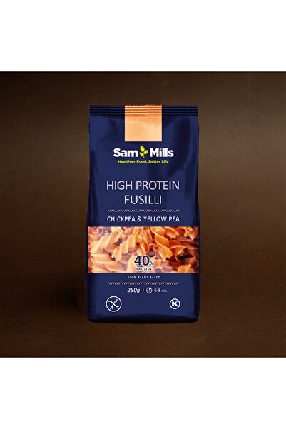 SamMills.ro 14 x Fusilli Proteice din Năut și Mazăre Galbenă, Fără Gluten, Sa...