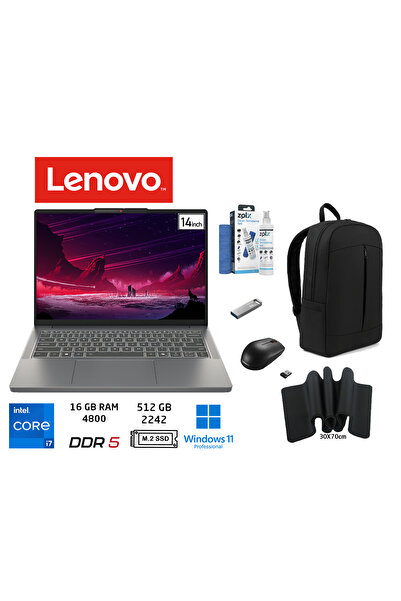 LENOVO Ideapad Slim3 14IRH10 Intel I7 13620H Ddr5 16GB 512GB 14"83K0002ATR W1...