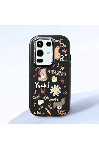 ucuc حافظة من السيليكون الأسود متوافقة مع هاتف Infinix Note 50/Note 50 Pro مع...