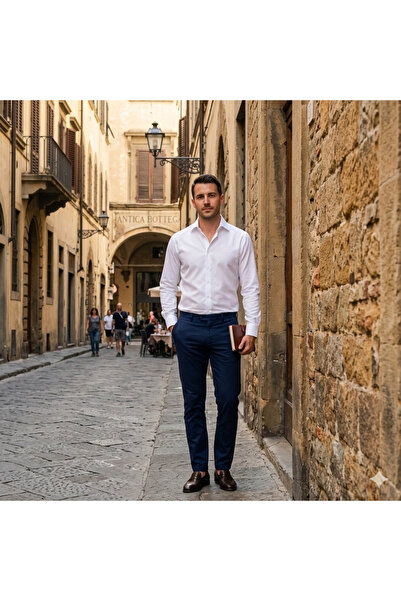 Fine Touch Premium Cotton Men's Shirt – Stylish, Comfortable Fit, High-Qualit...