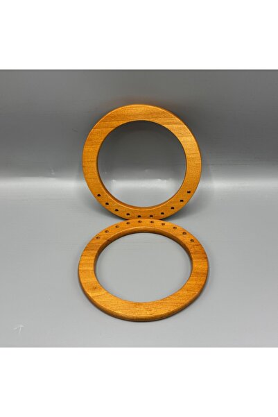 Aynalı Round Solid Tan