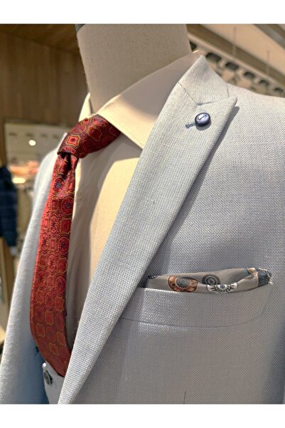 jön Slim Fit Yelekli Takım Elbise