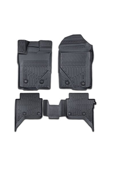 DELUXETUNING Set covorașe de cauciuc pentru interior VW Amarok II 2023->, for...