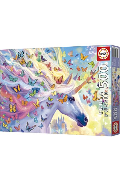 EDUCA Puzzle 500 piese - Rainbow Unicorn (Educa-20254)