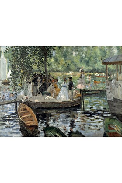 Grafika Παζλ 2000 κομμάτια - Ωγκύστ Ρενουάρ: Ωγκύστ Ρενουάρ: Η Γκρενουιέρ, 18...