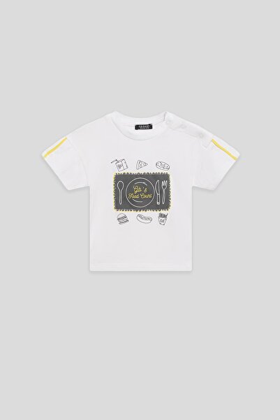 GB Baby تيشيرت بيبي بوي أبيض من BG Store