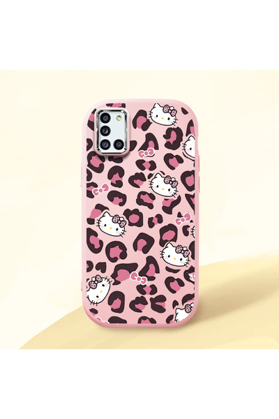 ucuc Samsung Galaxy A31 Uyumlu Darbe Emici Kamera Korumalı pembe Silikon Kılı...