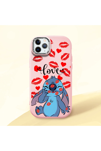 ucuc حافظة سيليكون وردية متوافقة مع هاتف iPhone 11 Pro Max مع حماية للكاميرا ...