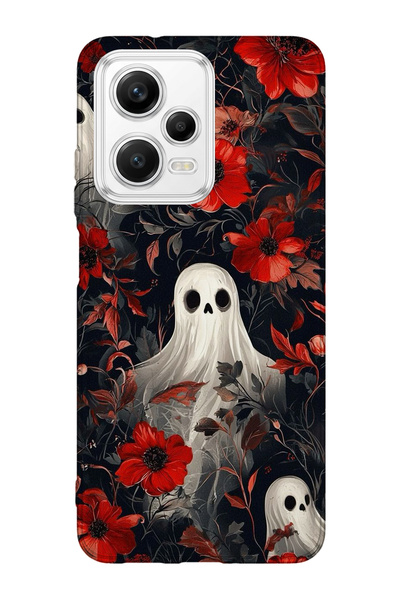 lelia حافظة هاتف شفافة متوافقة مع Redmi Note 12 5G مطبوع |   المجموعة: دارك ف...