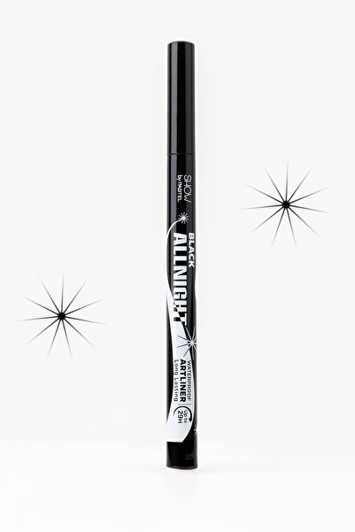 Show by Pastel Black Allnight Waterproof Artliner