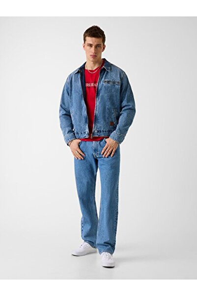 Guess Jeans سترة دينيم رجالية من ريجين