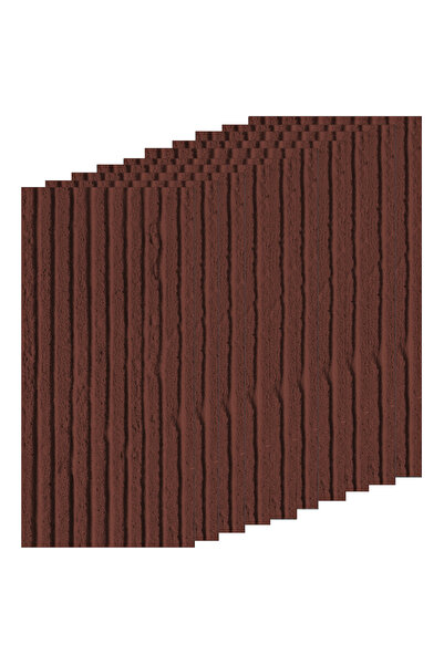 Teno Set de 10 panouri exterioare cu dungi, impermeabil, rezistente la foc, 7...