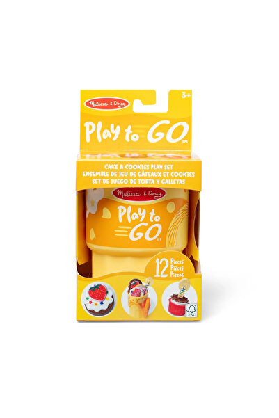 Spin Masters MELISSA AND DOUG PLAY TO GO MUSIC AND COOKIES PLAYSET IN PACKAGE
