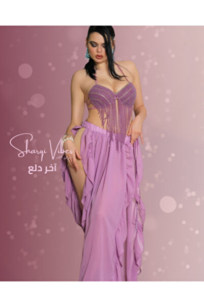 Sharqi Vibes Oriental Belly Dance Costume Outfit Suit - Butterfly