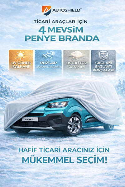 Universal Fiat Doblo Penye Branda Garaj Branda Örtüsü Dayanıklı Kalın Penye B...