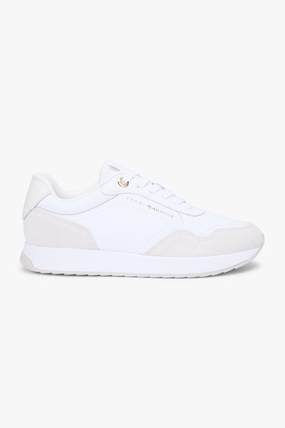 Tommy Hilfiger Women's Monogram Mix Material Table Runner Shoes Fw0Fw09267Ybs