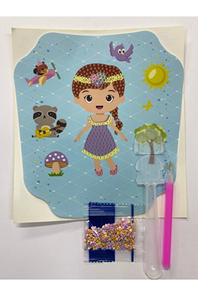 EleganTShoP 5D Yapışan Boncuk Mozaik Tablo 15*15 cm SZ04